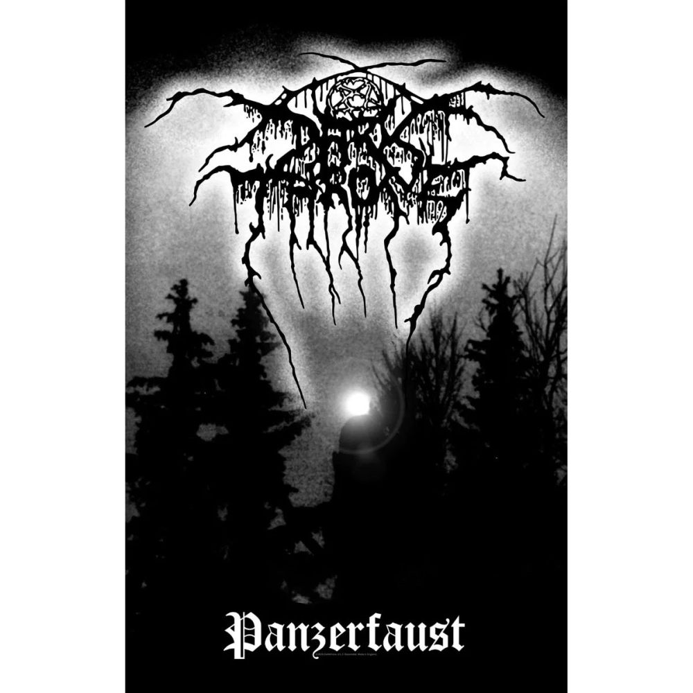 Darkthrone - Panzerfaust Textiel Poster - Zwart/Grijs